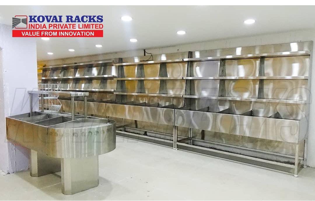 Vegetable Storage Bin Rack